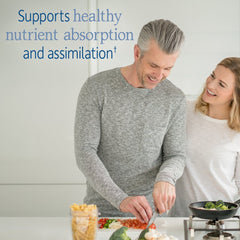 Label detail shows the Men Over 50 formula with whole food nutrients