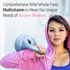 Vitamin Code RAW One women capsule close-up for daily nutrition.