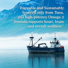 Garden of Life Advanced Omega lemon softgels with no fishy aftertaste.