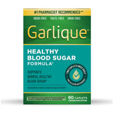 Garlique odorless caplets in bottle for easy daily use and discreet support.