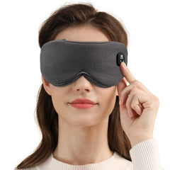 Gasumos heated eye mask with soft cotton cover for gentle, breathable comfort