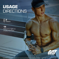 GAT Sport Testrol label close-up emphasizes strong formula promoting training endurance.