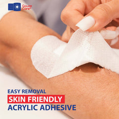 Gauze Care almohadilla central no adherente 2x2 para absorcion