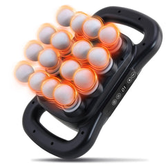 GAXEZO 16-head massage gun set for deep tissue relief and versatile muscle recovery.