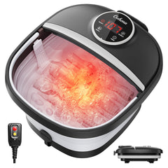 GEHONA collapsible foot spa bath with heat for soothing soaks.