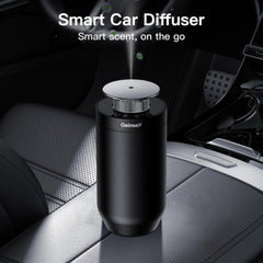 Geinself waterless diffuser smart auto on/off for hands-free aromatherapy on drives.