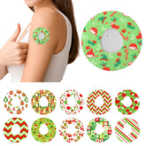 Geiserailie Dexcom G7 Santa design patch for a festive, snug fit