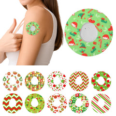Geiserailie Dexcom G7 Santa design patch for a festive, snug fit