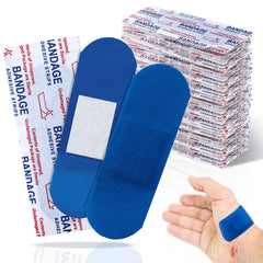 Geiserailie curitas azules detectables rectangulares para cocina, alta visibilidad.