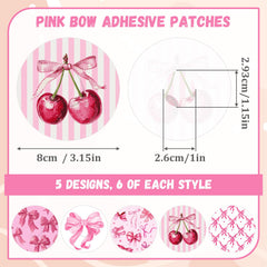 Geiserailie Dexcom G7 patch with floral bow design, breathable and water-ready for showers