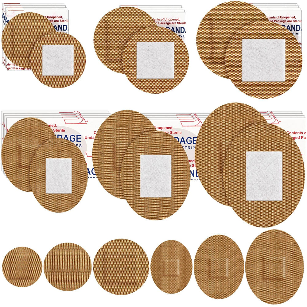 Geiserailie 120pcs bandages packaging ready for quick facial wound care.