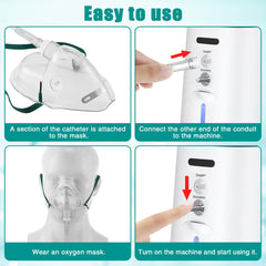 Geiserailie transparent mask showing nose clip detail for precise fit.