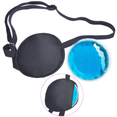 Parche ocular GELMAY de seda pura y frío para ojos cansados.