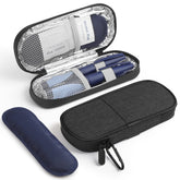 Estuche Gelozid para porta-insulina en viaje mantiene la temperatura.
