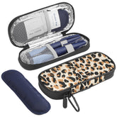 Gelozid estuche insulina enfriador leopard para viajes diarios.