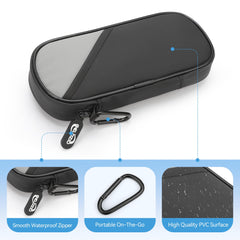 Gelozid insulin pen secured inside the case for safe transport.