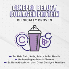 GENEPRO GEN. 3 unflavored powder pack ready for recipes