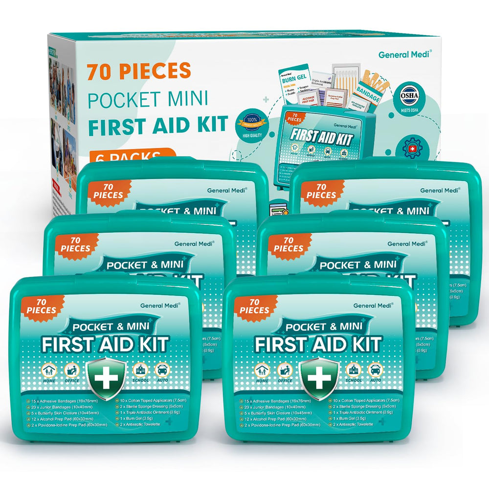 General Medi 420-piece kit packaging shows compact storage for quick access.