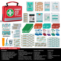 General Medi small, lightweight kit easy to carry in backpack or car