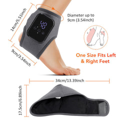 Generic ankle massager battery pack emphasizes cordless therapy and long-lasting power.