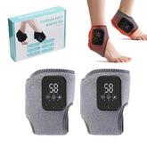 Generic ankle massager front view showing compact wireless design for daily home use.