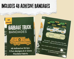 Generic flex fabric bandages are breathable and comfortable for active kids.