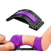 Generic Lumbar Support Board showing adjustable arc levels for personalized comfort during stretches