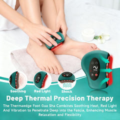 Generic ThermaEdge foot scraper offers 12 massage levels for customizable foot therapy.