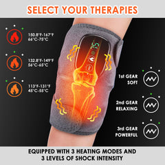 Generic three-in-one heating pad suitable for knee, shoulder, and elbow
