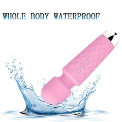 Generic USB-charged Back Massager for convenient power on the go.