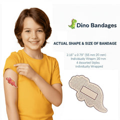 Generic Waterproof Kids Bandages stay in place during playtime and swimming.