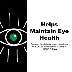 Generic4ME lutein-zeaxanthin softgels showing key macular-support ingredients.