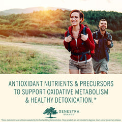 Genestra Brands Sodium Alginate packaging featuring a convenient 60-capsule bottle for daily use.