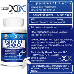 Genex Formulas NMN bottle on shelf for daily routine