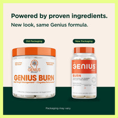 Genius Brand 60 diet veggie pills pack for convenient daily intake