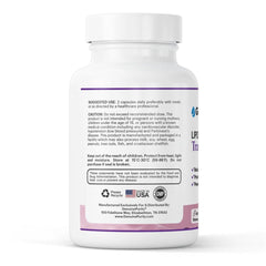 GenuinePurity Liposomal Trans Resveratrol capsules ready for everyday vitality.