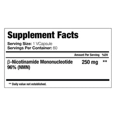 GenuinePurity NMN energy focus for mitochondrial vitality and daily activity