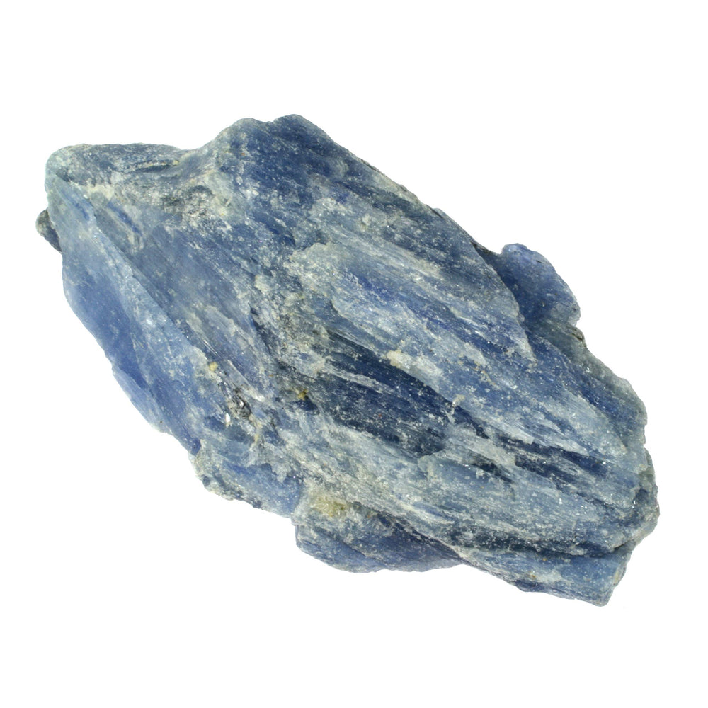 GeoFossils Blue Kyanite bottle close-up for mindful meditation.