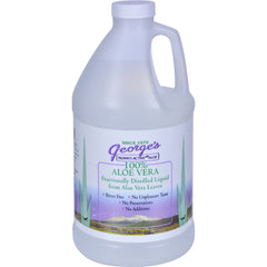 Georges Aloe Vera Drink 64 oz bottle on display for everyday hydration