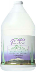 George's Always Active Aloe Vera bottle, 128 oz, ready for daily use and easy mixing
