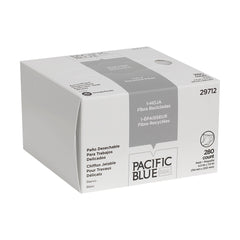 Georgia-Pacific AccuWipe box front showing compact wipes for precise, gentle surface cleaning.