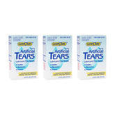 GeriCare artificial tears bottle 15ml for all-day eye moisture.