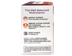 Geritol Complete bottle on kitchen counter signaling routine bone health.