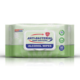 Toallitas Germisept desinfectantes al 75% para manos, higiene rápida en casa.