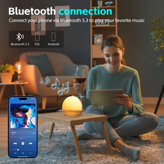 Geuuap 17-dimmable night lights demonstrating customizable ambient lighting.