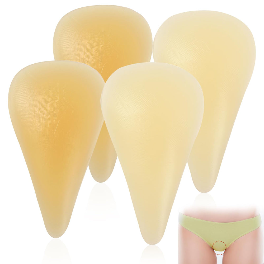 Gexloryn drop-shaped concealer pads for seamless contour under outfits.