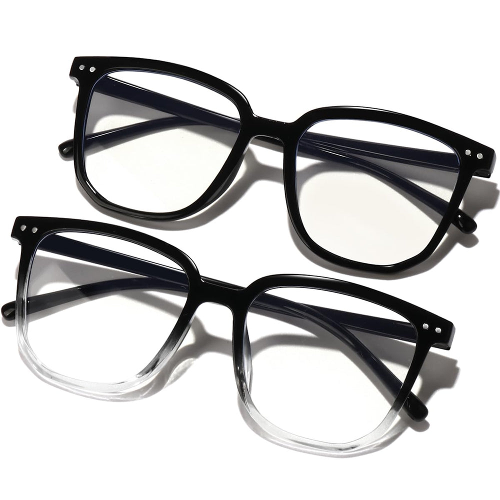 GFUIARA anteojos luz azul cuadrados protegen frente a pantallas durante el día