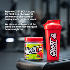 GHOST BCAA label transparent ingredients reveals exact dosages