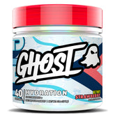 GHOST Hydration kiwi strawberry scoop for precise electrolyte dosing during workouts