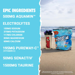 GHOST Hydration Packets vegan-friendly, soy-free, gluten-free status supports plant-based hydration.